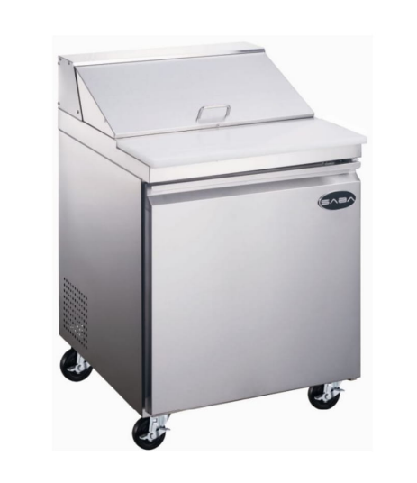 Commercial Restaurant Refrigerated Prep Table Cooler Freezer Refrigerator Pizza Prep Table Sandwich Prep Table Salad Prep Table Mega Top Prep Table 