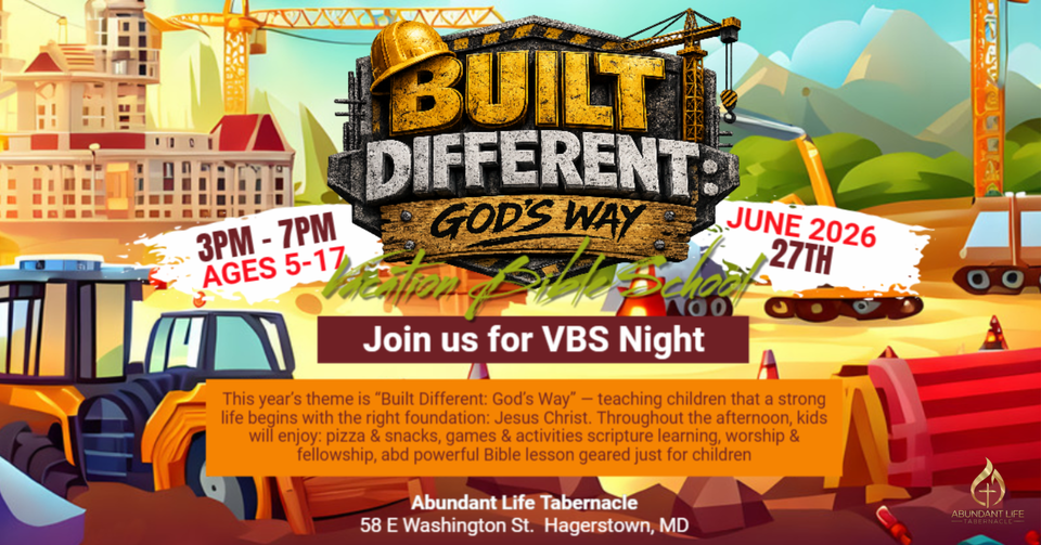 Vbs flyer