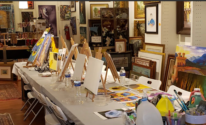 Artopia display table