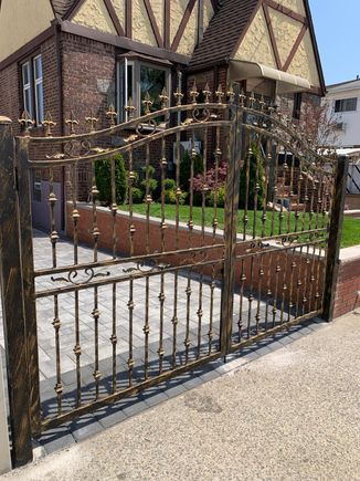 Iron Pedestrian fence