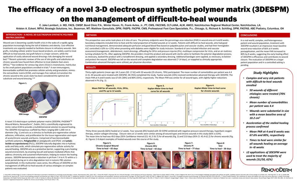 Efficacy of 3despm on difficult to heal woundsmanuscript poster.final