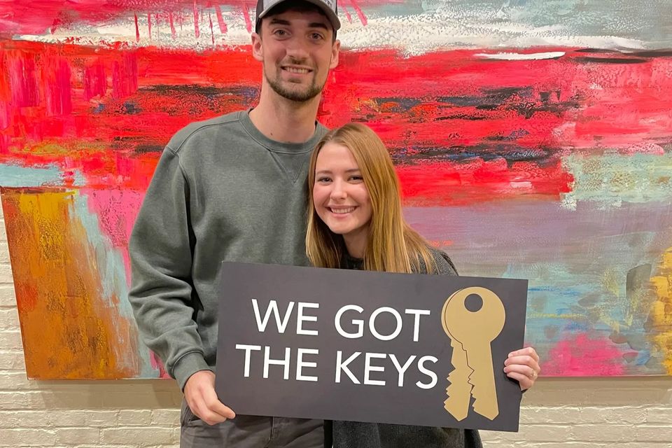 You couple bought their first home with the Jacob Ziegler Team