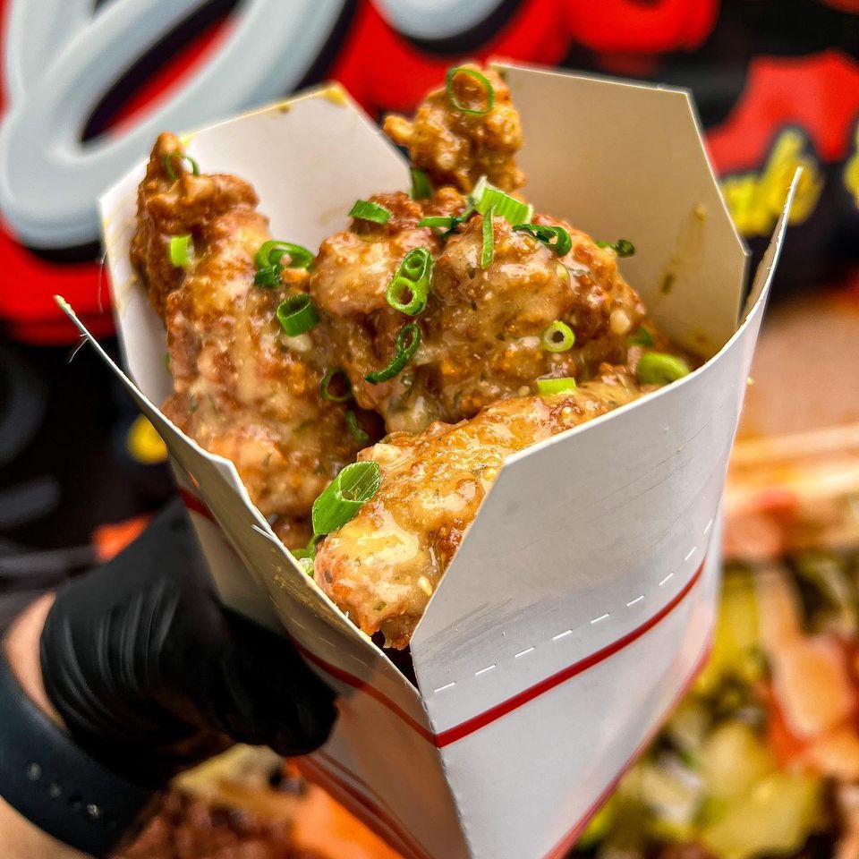 Ziggy bombs garlic parm wings