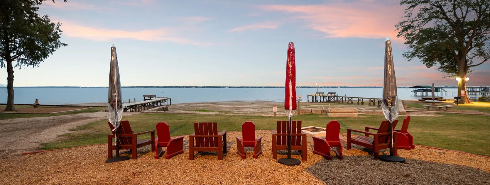 Campground near Kemp, Texas Waterfront Lodge Cabins and RV's