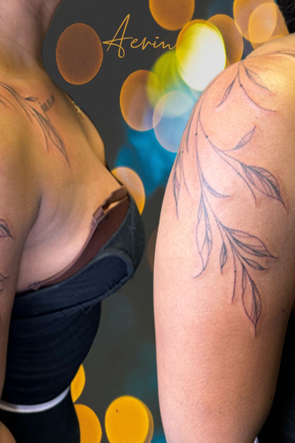 Aerin flowers shoulder