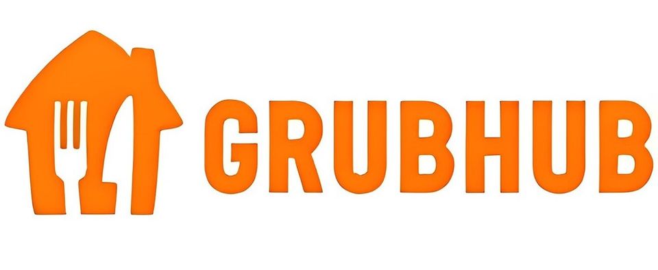 Grubhub logo for online food ordering and delivery from Little Hunan Restaurant.