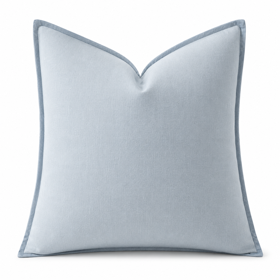 Light blue pillow