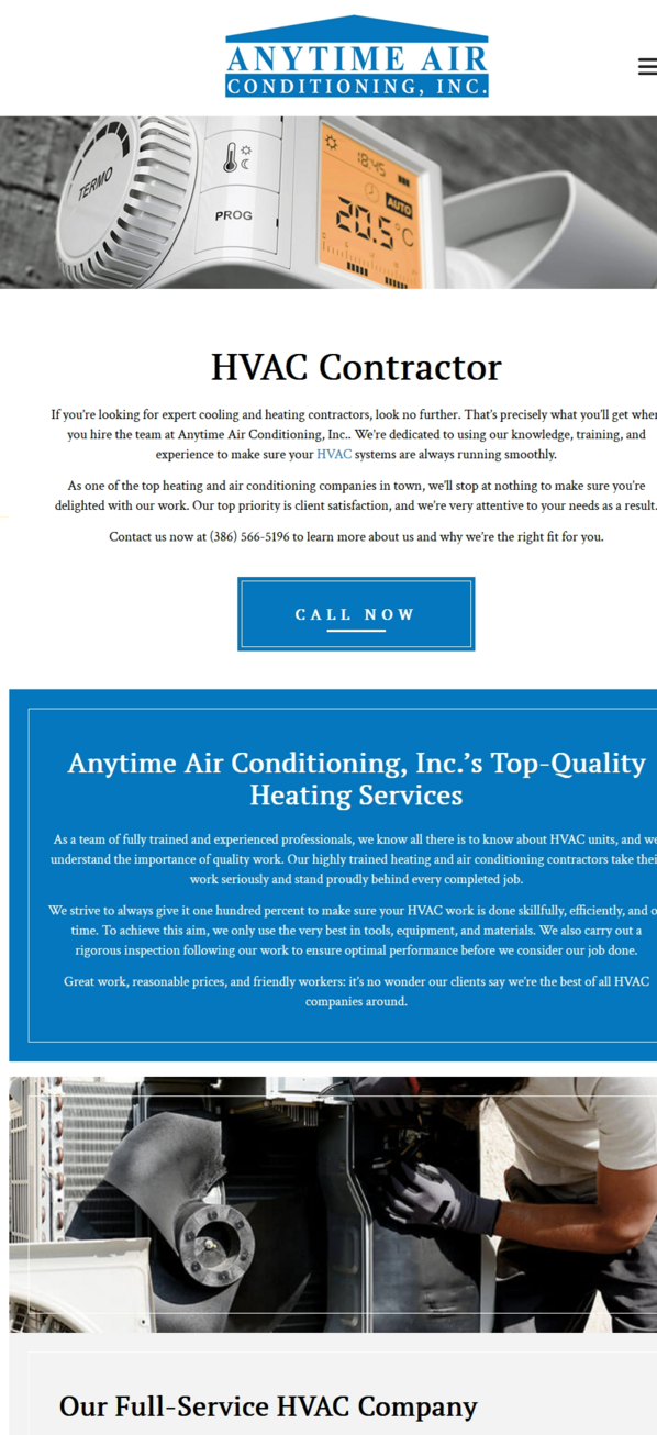 Anytime air conditioning cropped old website