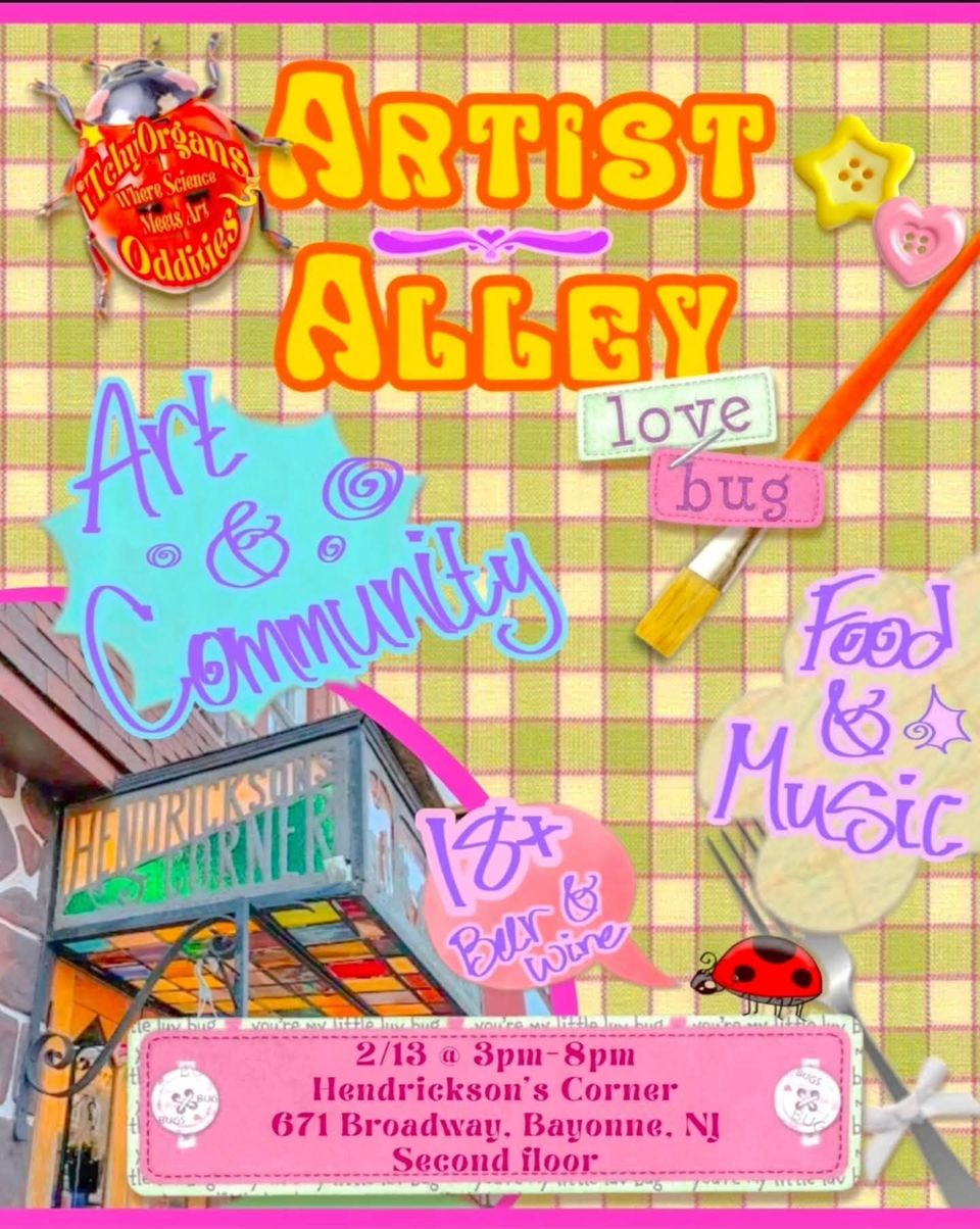 Artist alley flyer 2.13.26