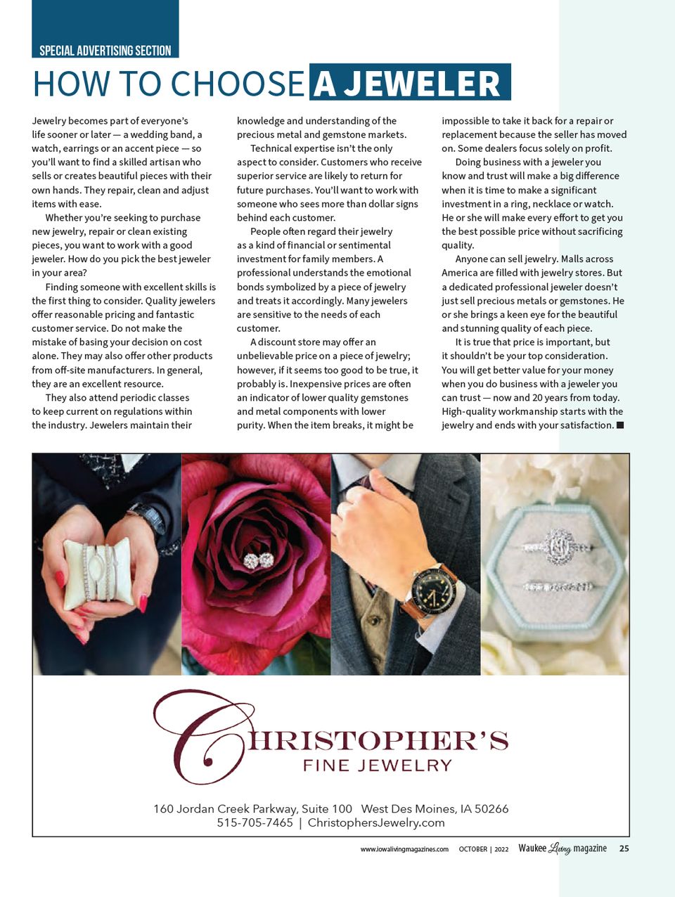 Jeweler waukee oct 25
