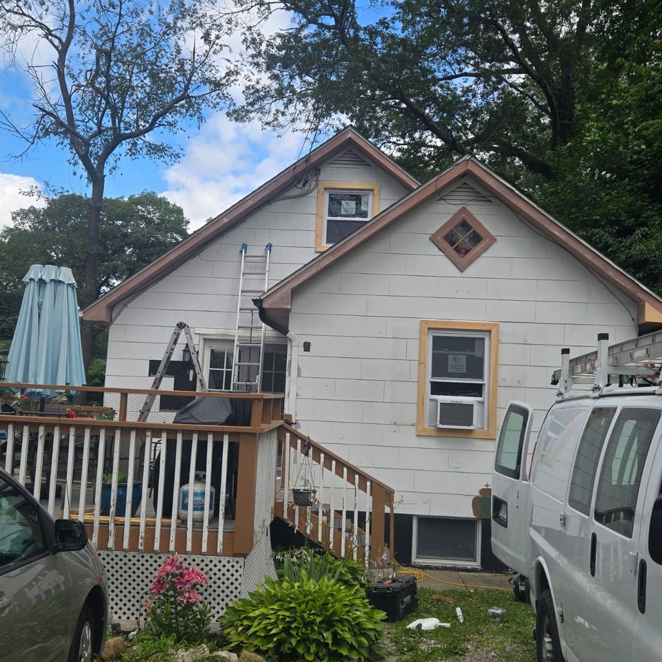 Before house no paint