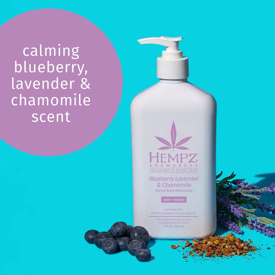 Blueberry lavander   camomile hempz