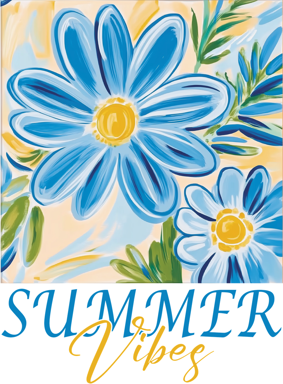 Beach   summer vibes blue