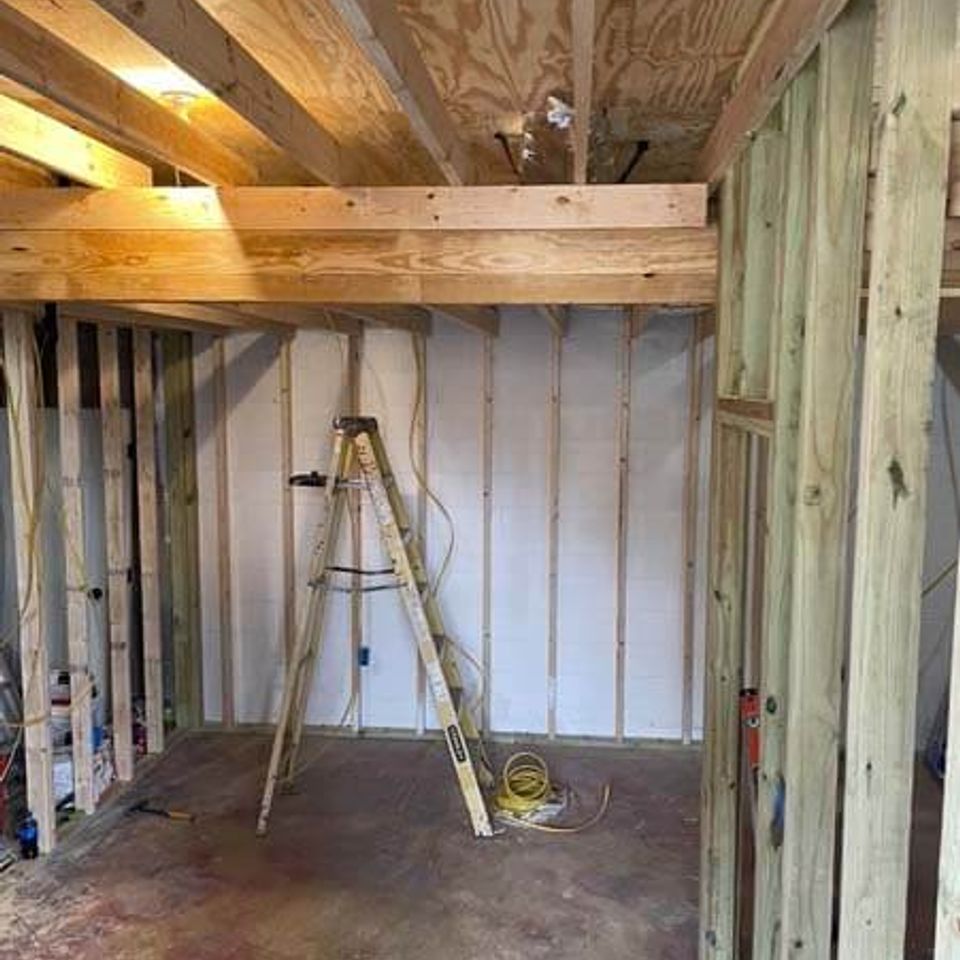 Unfinished basement tn