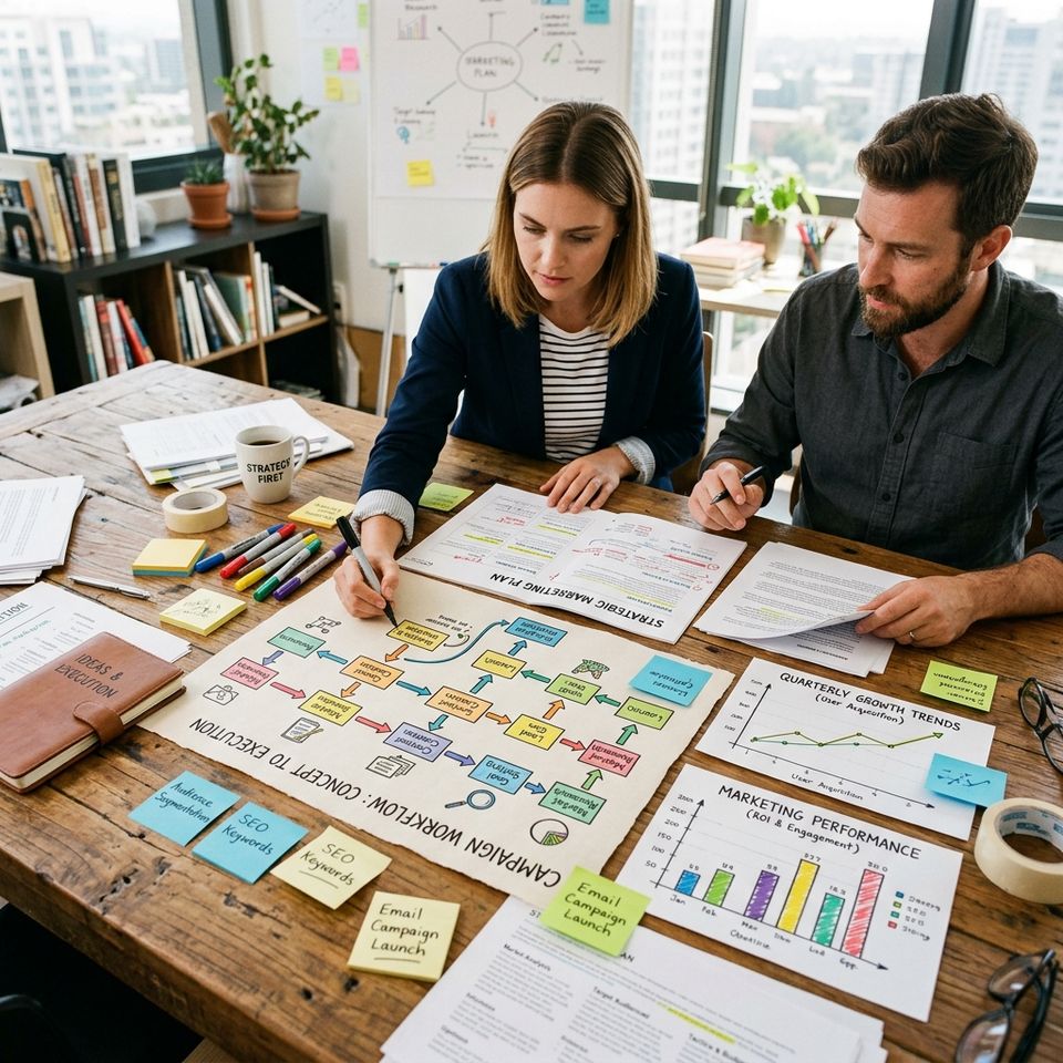 Marketing plan development