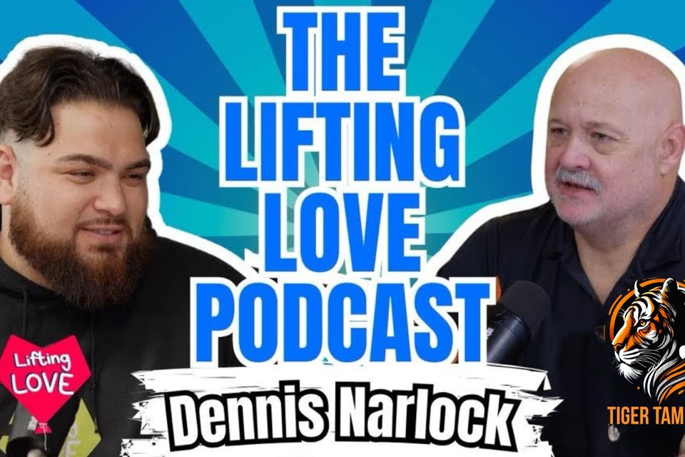 Dennis Narlock of Tiger Tamers speaking on the Lifting Love Podcast about mindset, discipline, and personal growth.