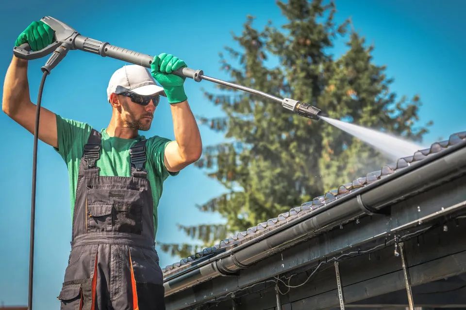 Pressure washing