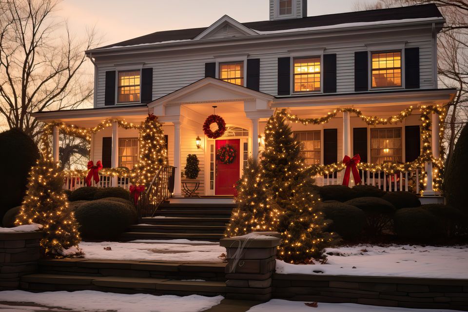 Christmas Light Hanging and Holiday Decorations Central PA York