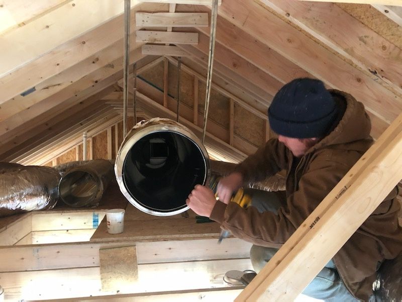 Duct work in oak ridge