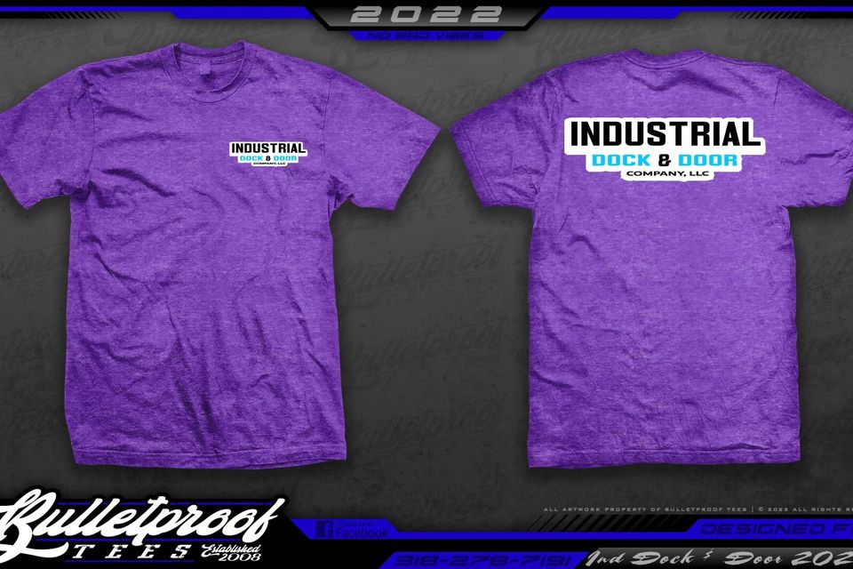 Industrial dock   door 2022 hthr purp