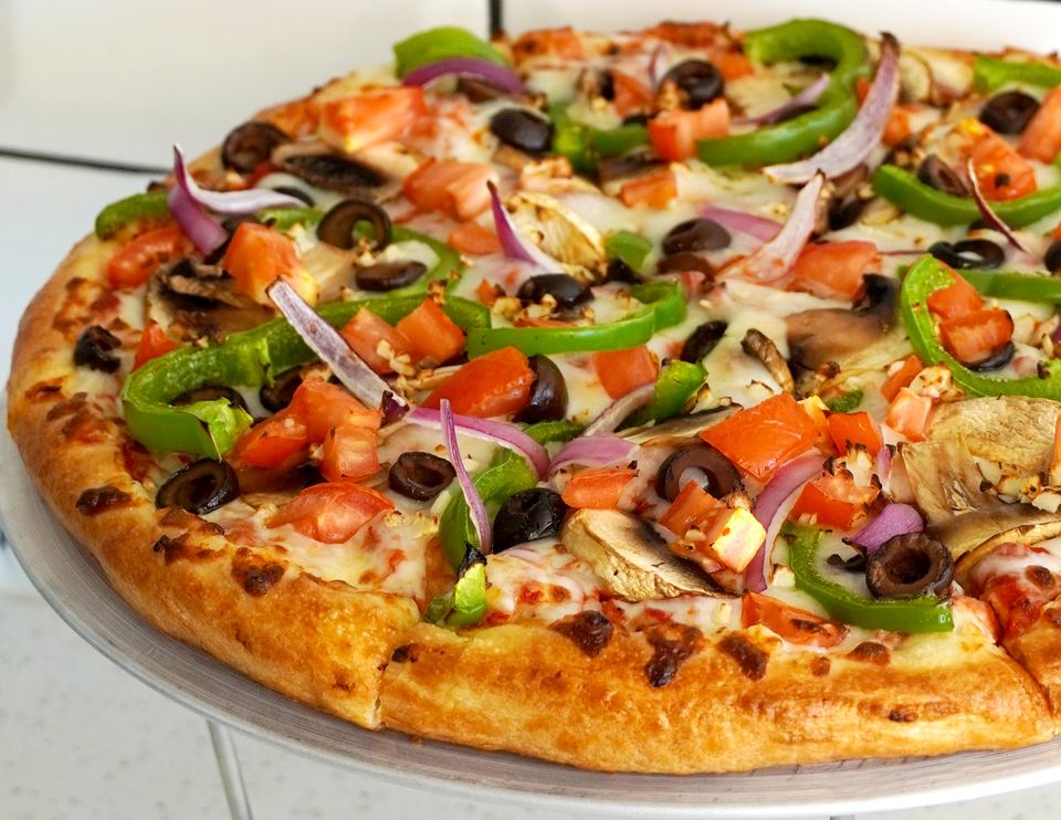 Veggie pizza