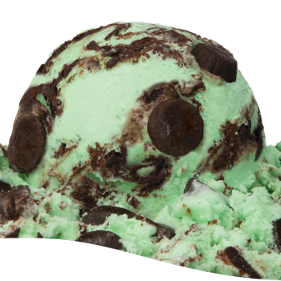 Mint Moose Tracks Ice Cream, Yoyos Ice Cream in Beaufort