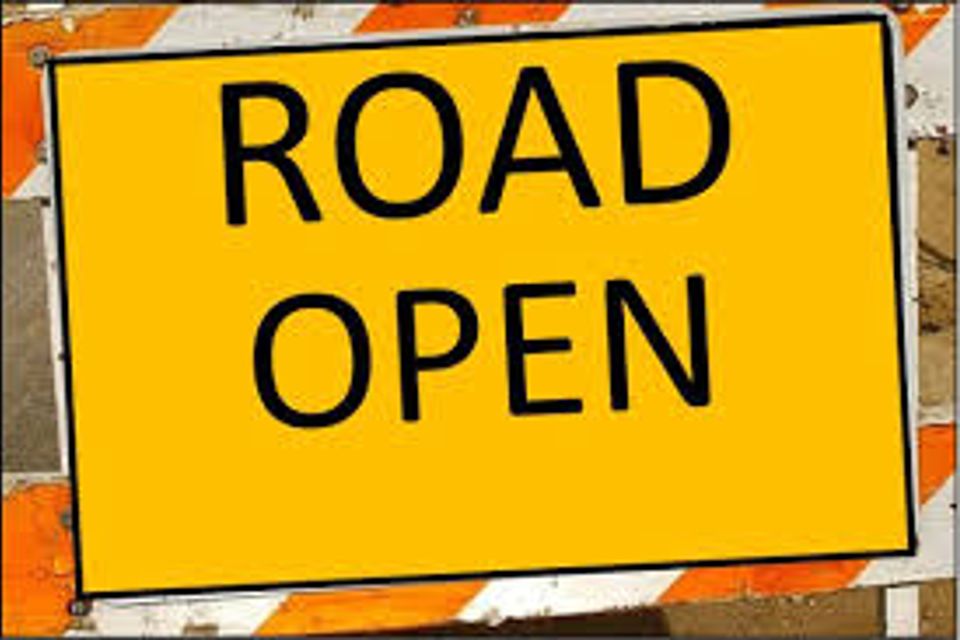 Road open