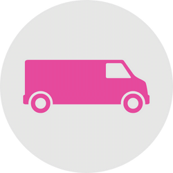 Pickup and delivery service icon v3