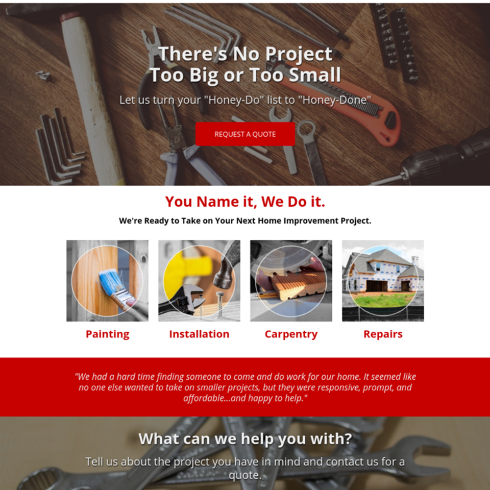 Home improvement