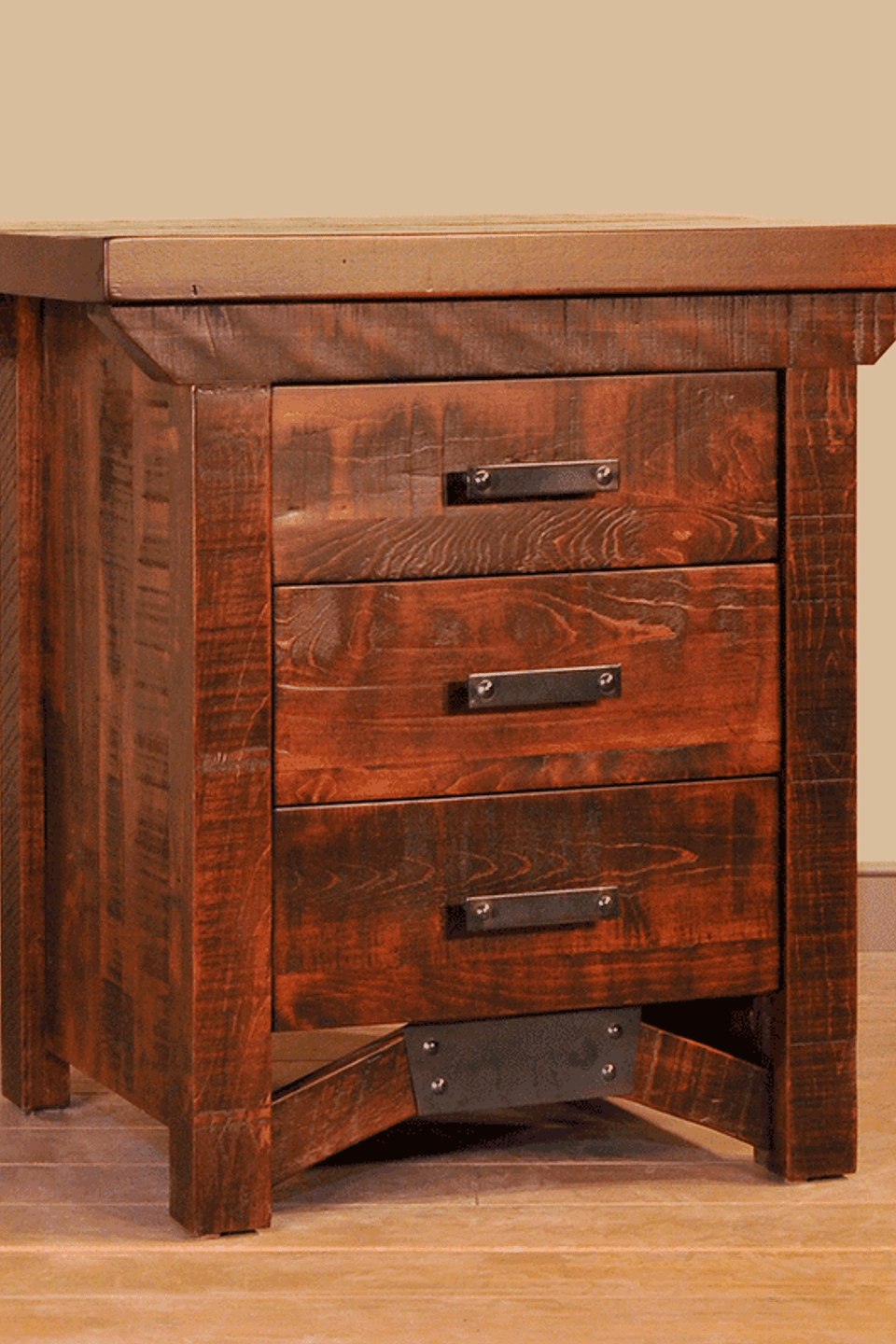 Rustic carlisle nightstand sct