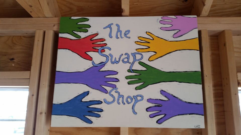Swap shop painting