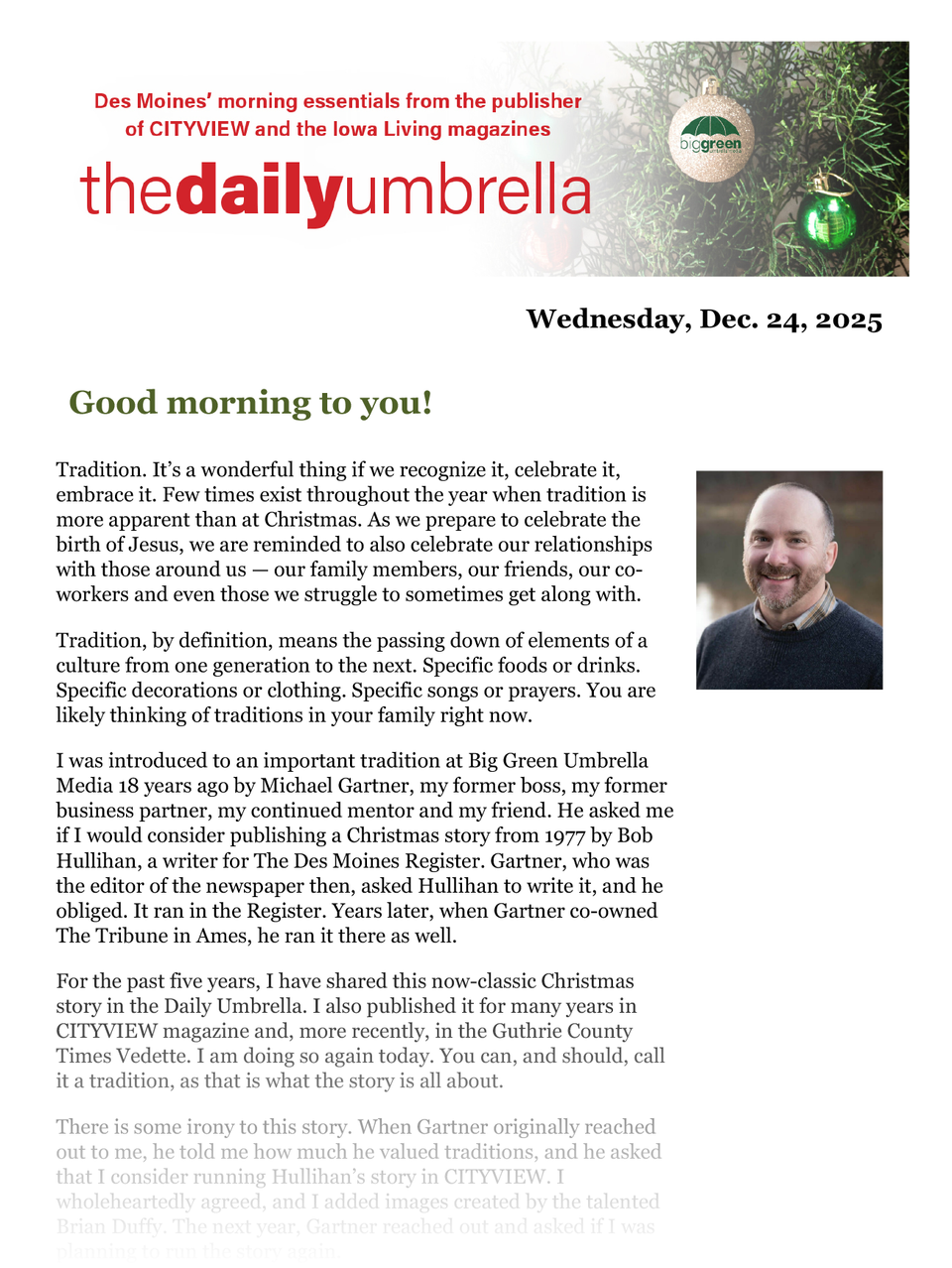 Daily umbrella dec. 24  pedestrian killed in drake neighborhood hit and run  christmas classic returns  what dinosaur is best at 1
