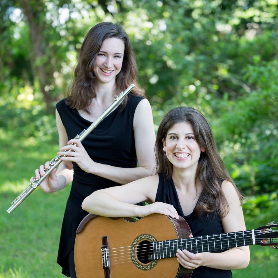 Guitar   flute at the focus in tedesco duo concert