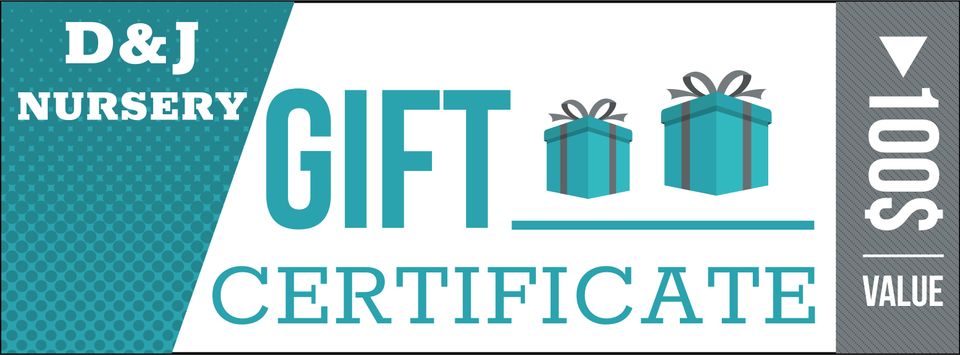 Gift certificate