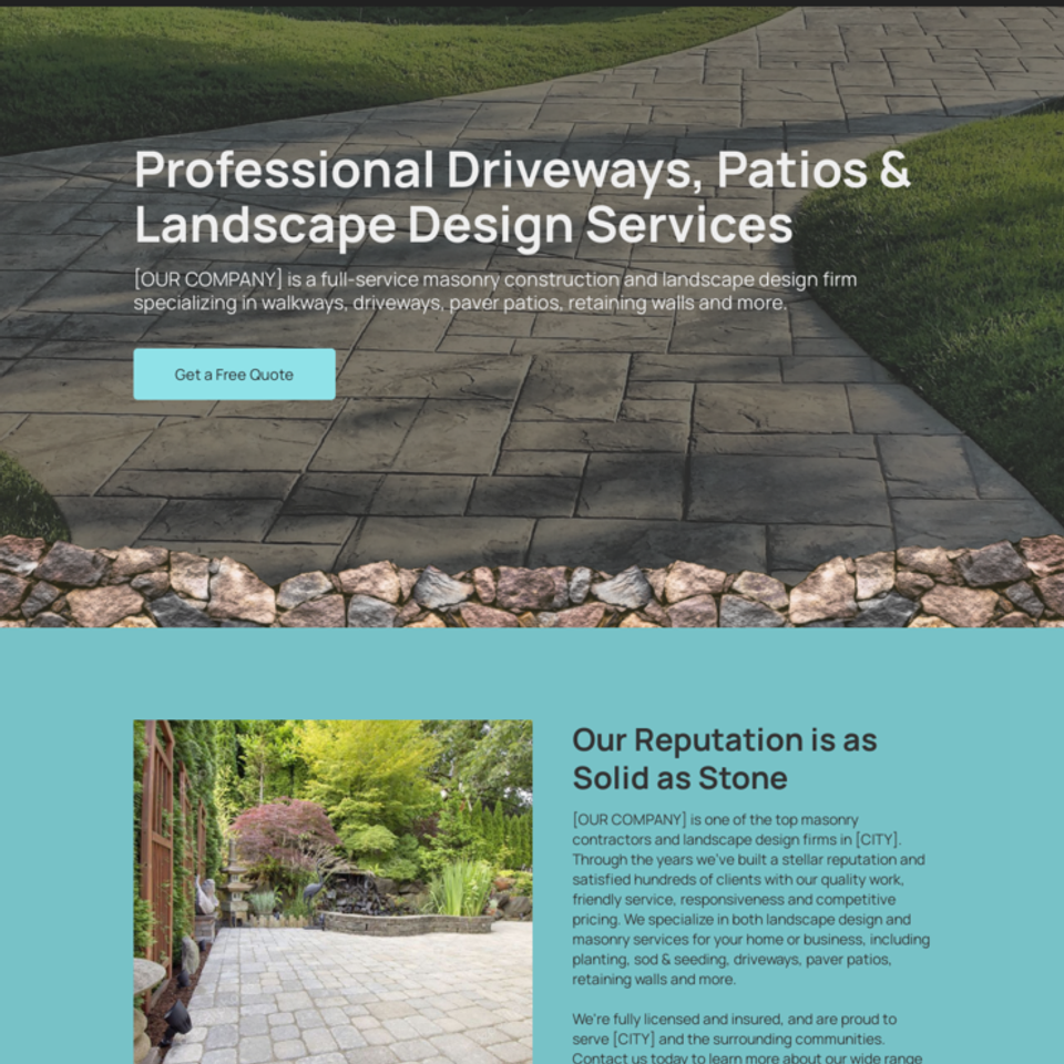 Masonry contractor