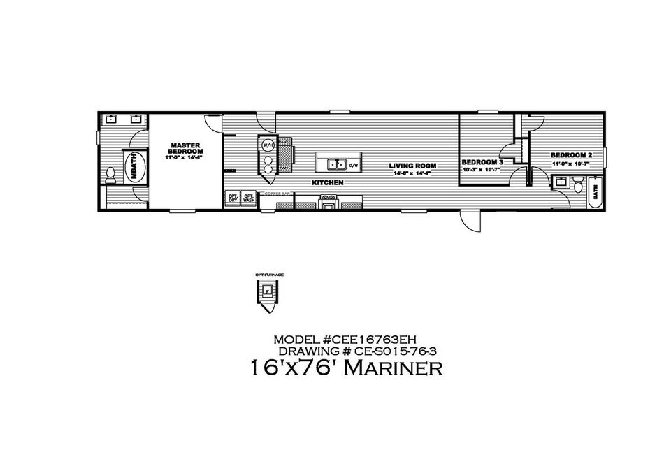 The mariner 30cee16763eh floor plans