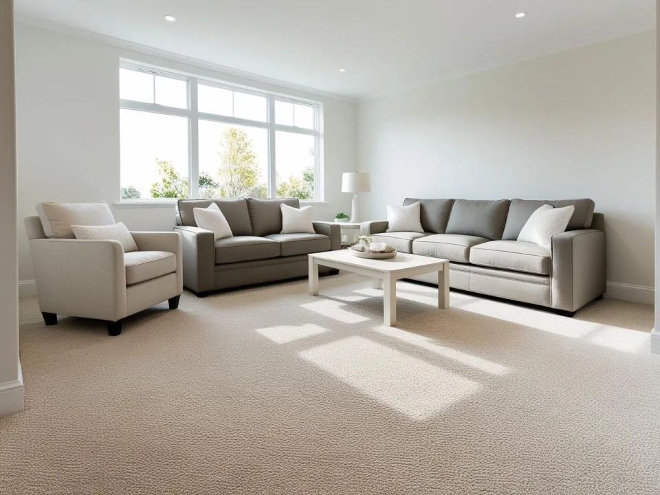 Carpeted livingroom original