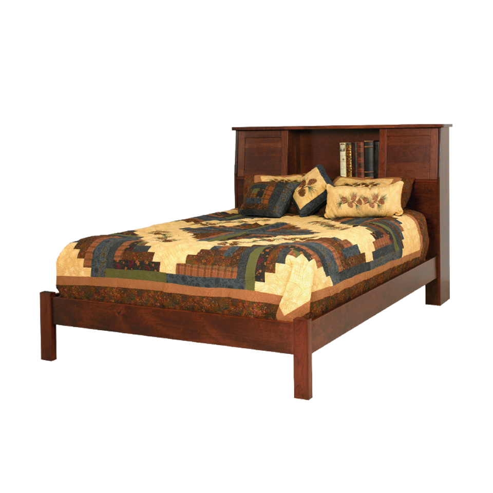 Nc cabin creek bookcase bed