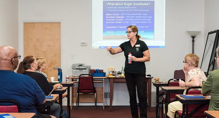 Living smart diabetes class 768x416