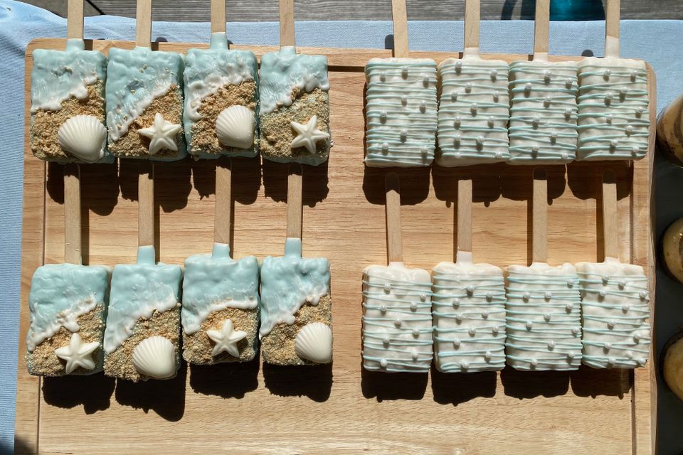 beachy rice krispy treats