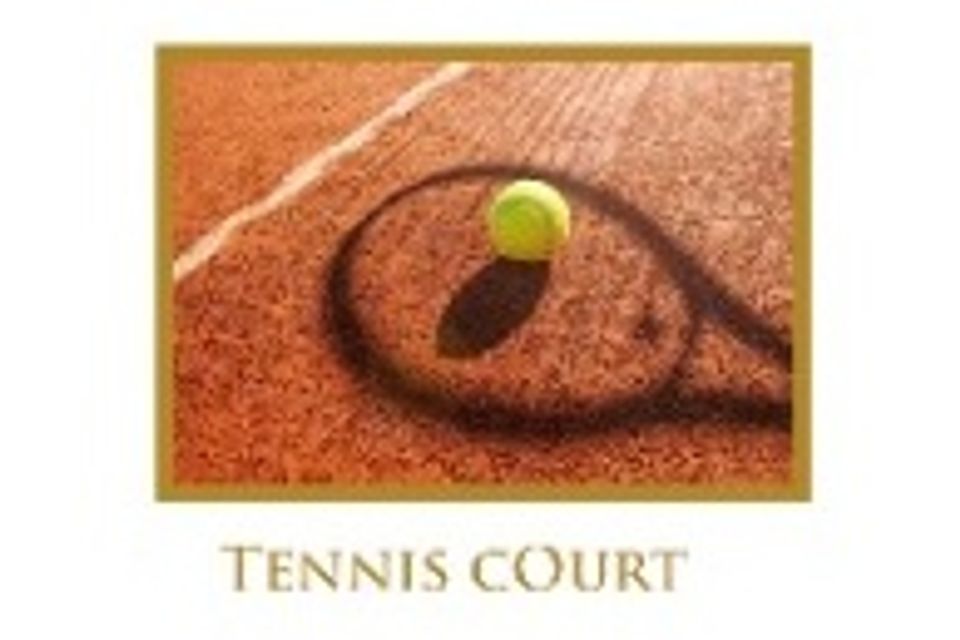 24. tennis court