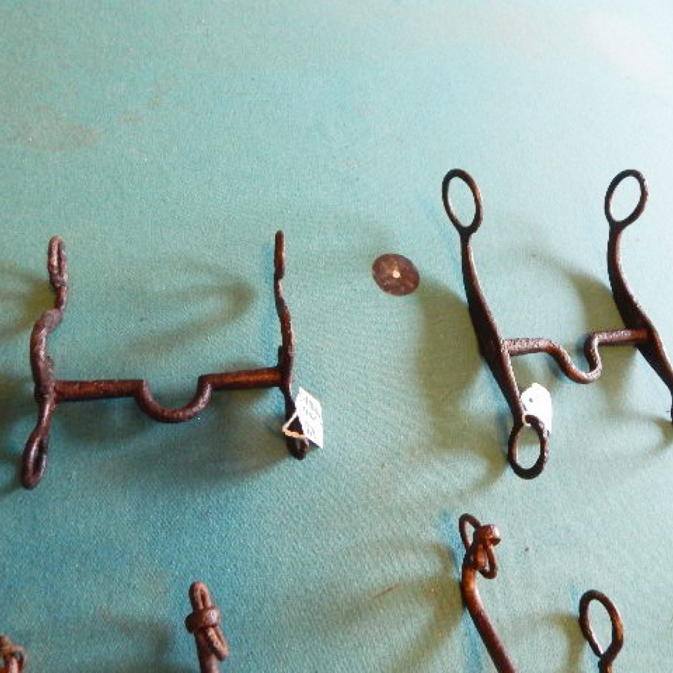 Dug civil war military horse bits  14 files720170913 27445 12u0tsz