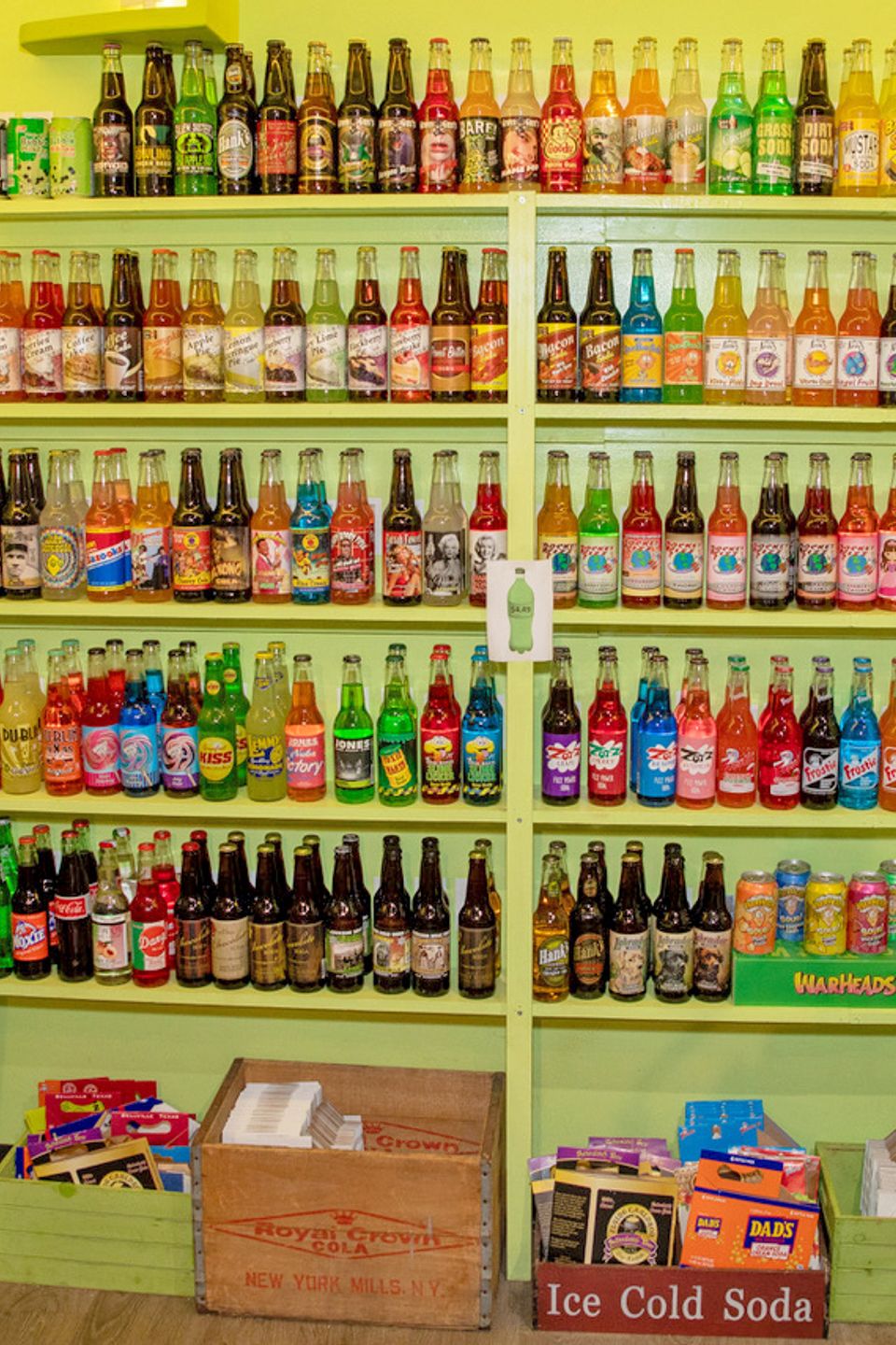 Candyology soda wall