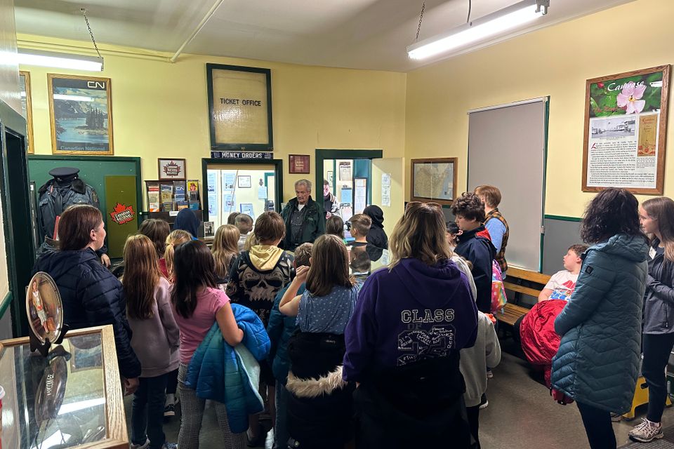 2023 9 21 rail safety week camrose station  (1)