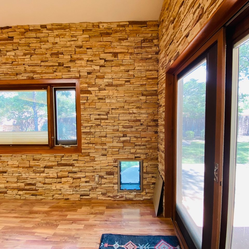 Stone door