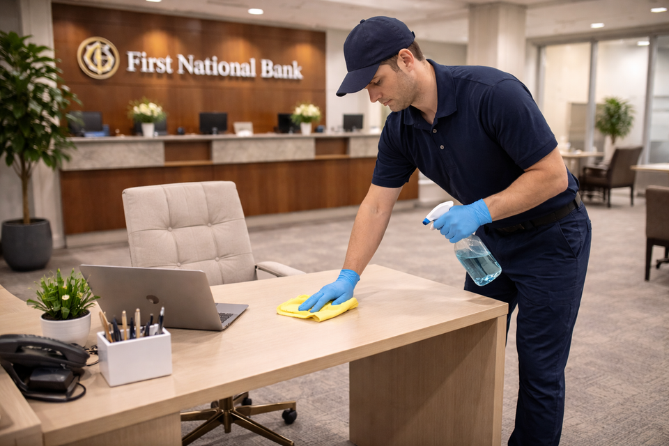 Bank cleaning