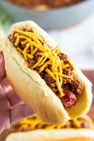Hot dog chili image