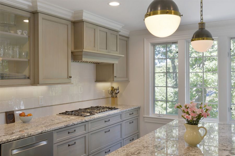 Custom gray adler cabinetry ridgewood collection