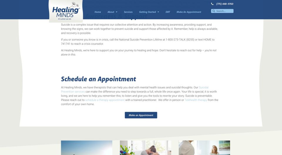 Screenshot Healing Minds- KPCopy's article 