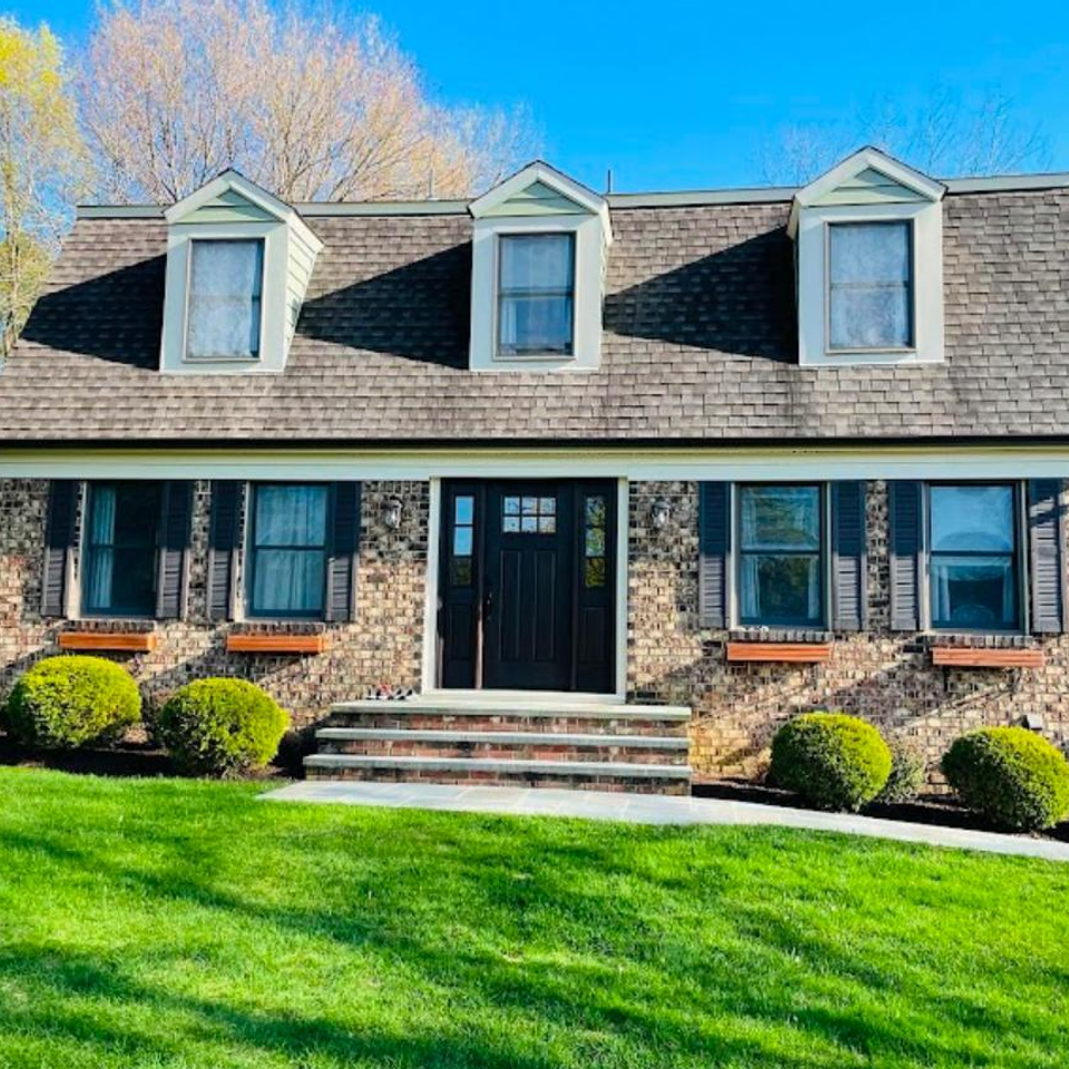 beautiful exterior work on home